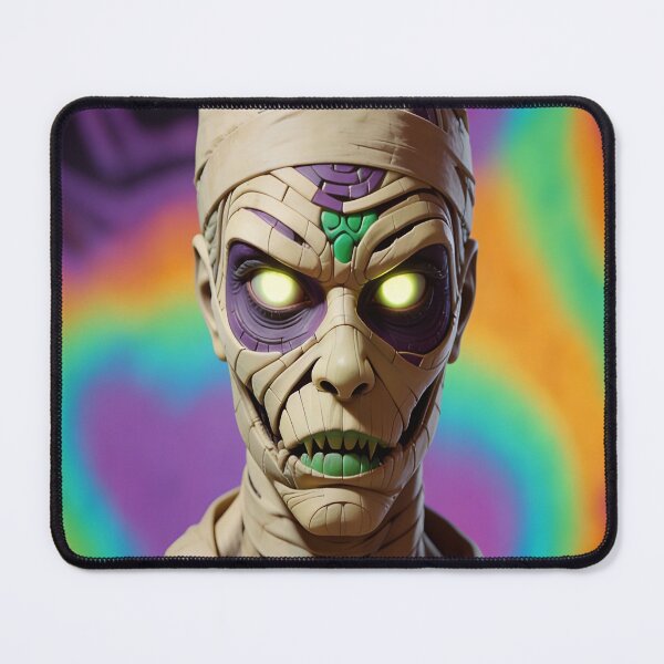 Item preview, Halloween Purple Green Mummy Classic Monster designed and sold by GaffaDesigns.