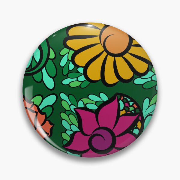Item preview, Luxury Enchanted Garden: Saturated Botanical Jewel Tone Pattern designed and sold by ThiagoSDantas.