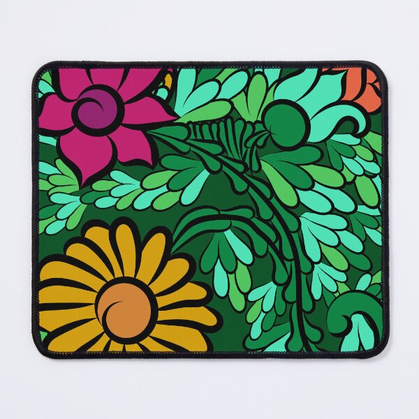 Item preview, Luxury Enchanted Garden: Saturated Botanical Jewel Tone Pattern designed and sold by ThiagoSDantas.