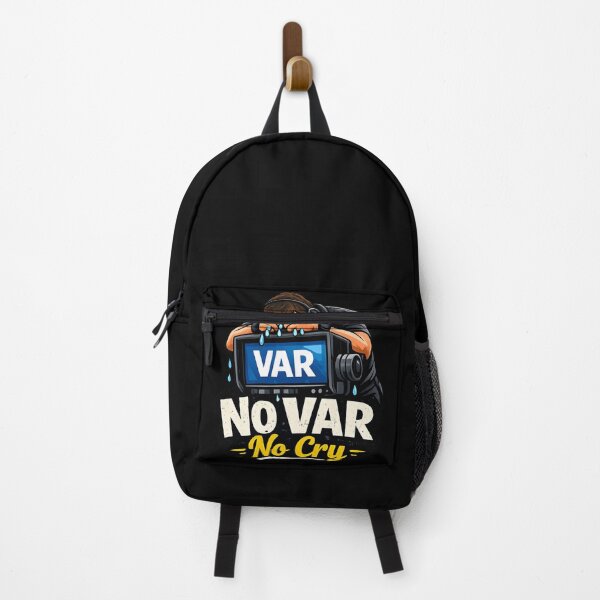 Item preview, No VAR No Cry – Funny Football Meme designed and sold by darkan1.