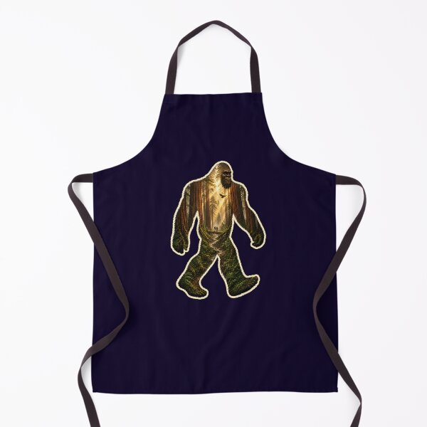 Item preview, Bigfoot in the Redwoods, Sasquatch Double Exposure Wilderness Art designed and sold by Swanny's Custom T-shirt and Gift Designs.