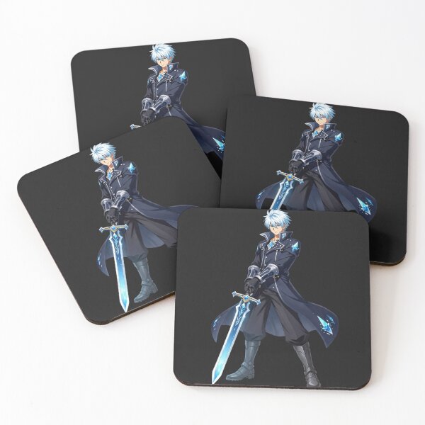 Item preview, Ice Swordsman Ice Anime Boy Urban Fantasy designed and sold by Revyra Design .