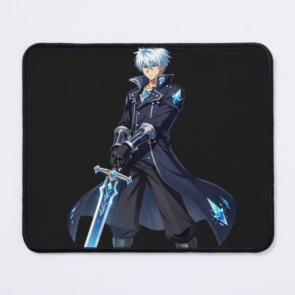Item preview, Ice Swordsman Ice Anime Boy Urban Fantasy designed and sold by Revyra.