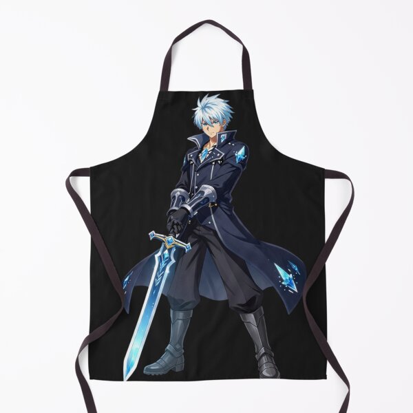 Item preview, Ice Swordsman Ice Anime Boy Urban Fantasy designed and sold by Revyra Design .