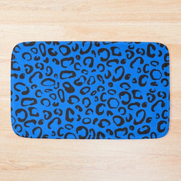 Item preview, Scenecore Blue & Black Leopard Cheetah Animal Print Design Pattern designed and sold by 6reeX6rySt0re.