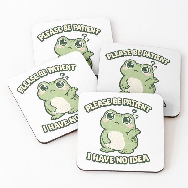 Item preview, Please Be Patient I Have No Idea Frog Funny Kawaii Shirt Relatable Humor Gift Frog Lover Tee Cute Frog Shirt designed and sold by Moss & Mellow.