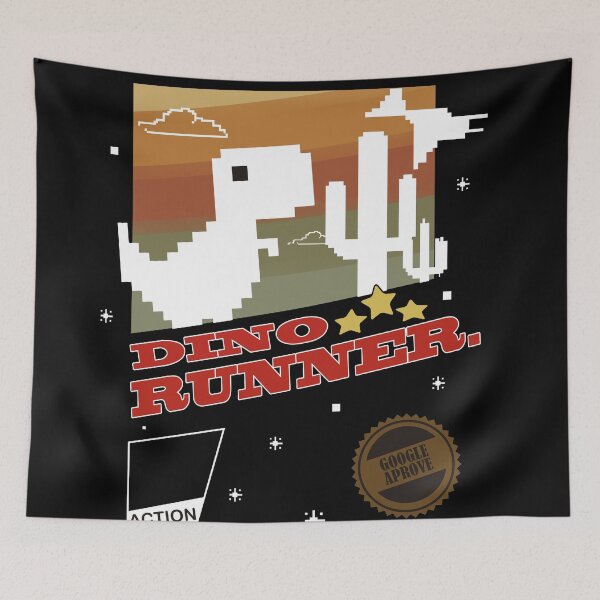 Artikelvorschau, DINO RUNNER RETRO-SPIEL entworfen und verkauft von samuzai.