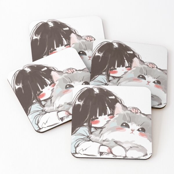 Item preview, anime cat designed and sold by daenarys123.