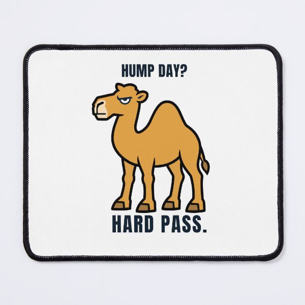 Item preview, Hump Day Hard Pass Sarcastic camel with an annoyed look designed and sold by Lyfeinsights.