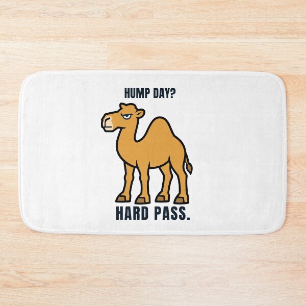 Item preview, Hump Day Hard Pass Sarcastic camel with an annoyed look designed and sold by Lyfeinsights.