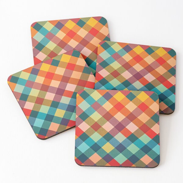 Item preview, Colourful Checker Board designed and sold by MCreations0519.