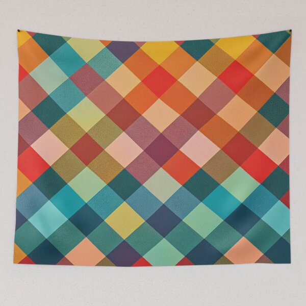 Item preview, Colourful Checker Board designed and sold by MCreations0519.