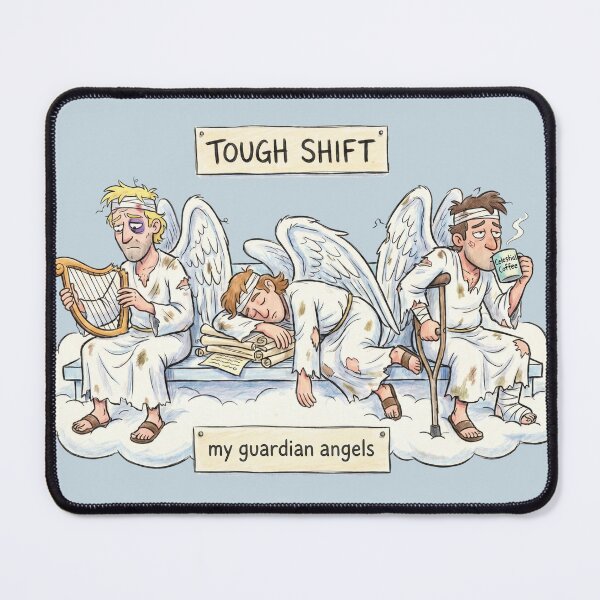 Item preview, Tought Shift My Guardian Angels designed and sold by Come Up Higher.