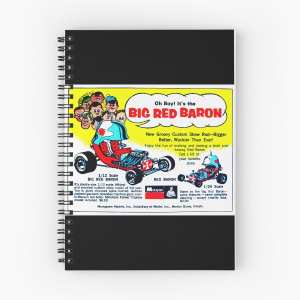 Item preview, Monogram 1960s model ad Big Red Baron designed and sold by Dlt1981.