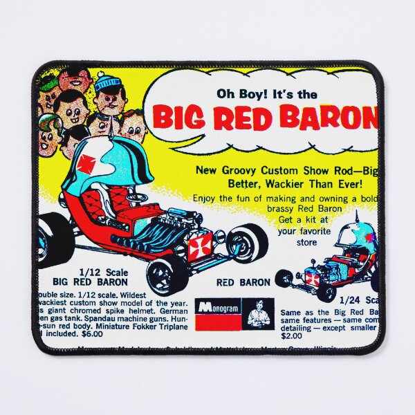 Item preview, Monogram 1960s model ad Big Red Baron designed and sold by Dlt1981.