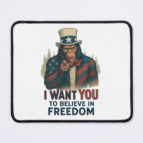 Item preview, Bigfoot Uncle Sam designed and sold by TJT-GRAPHIX.