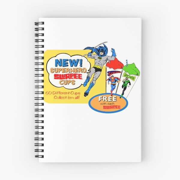 Item preview, Superman Batman 7 Eleven promotion 1974 designed and sold by The Retromotel.