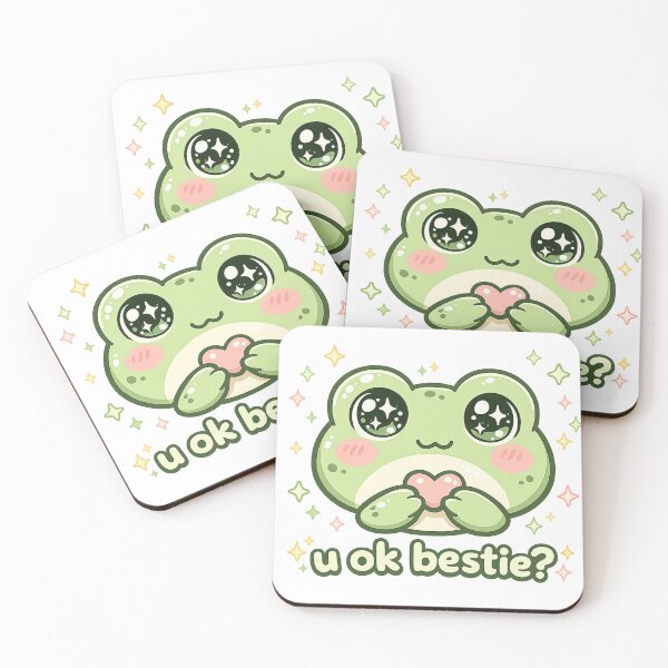 Item preview, U Ok Bestie Cutecore Kawaii Frog Shirt Y2K Aesthetic Gift Cute Frog Lover Tee Pastel Kawaii Shirt designed and sold by Moss & Mellow.
