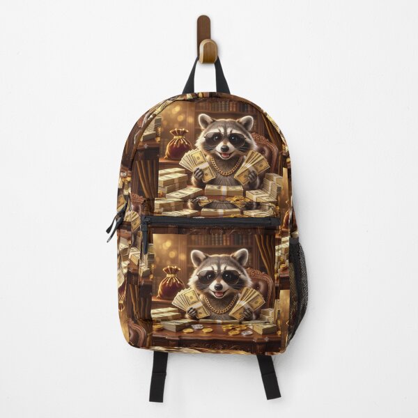 Item preview, The Millionaire Raccoon. designed and sold by JoyNest = "The nest of joy".