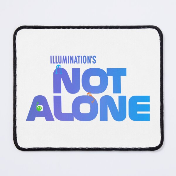 Item preview, ILLUMINATIO’S NOT ALONE Logo designed and sold by JJNameArt.