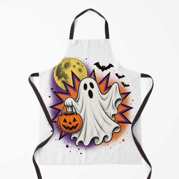 Item preview, Classic Ghost Pop Art | Retro Comic Book Style | Vintage Halloween Graphic designed and sold by Rewind Society.