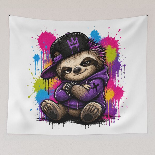 Item preview, Graffiti Sloth designed and sold by Thor-stone.