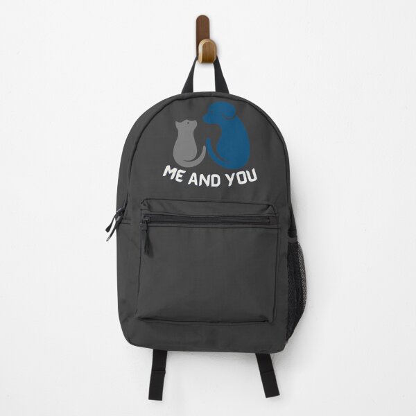 Item preview, Me and You Cat Dog Minimalist Design | Cute Pet Lover Gift | Simple Cat & Dog Art designed and sold by Rush2Buy.