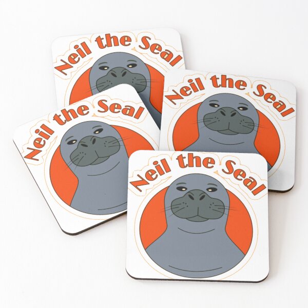 Item preview, Neil the seal designed and sold by Shresart ✨.