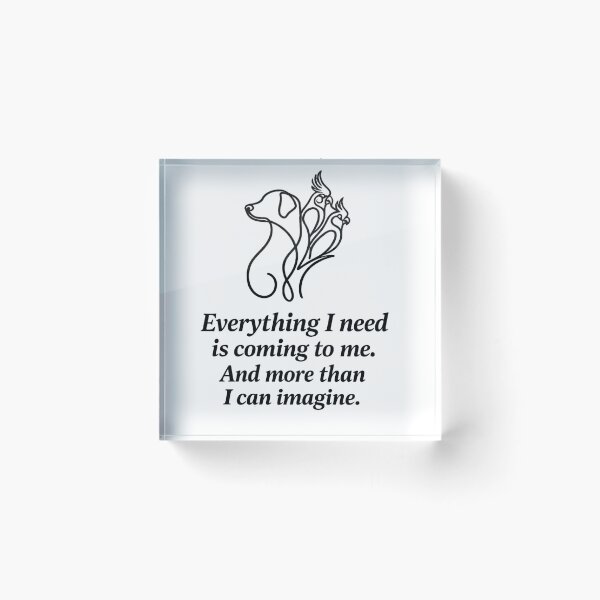 Item preview, Everything I Need Is Coming To Me Line Art designed and sold by CalineczkaArt.
