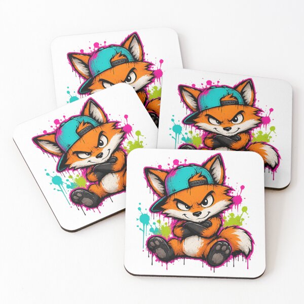 Item preview, Graffiti Fox designed and sold by Thor-stone.