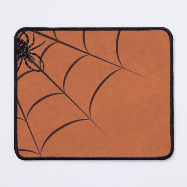 Item preview, Minimalist Halloween Spider Web with Black Spider | Cute Spooky Autumn Art designed and sold by Elite Wall Art.
