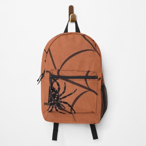 Item preview, Minimalist Halloween Spider Web with Black Spider | Cute Spooky Autumn Art designed and sold by Elite Wall Art.