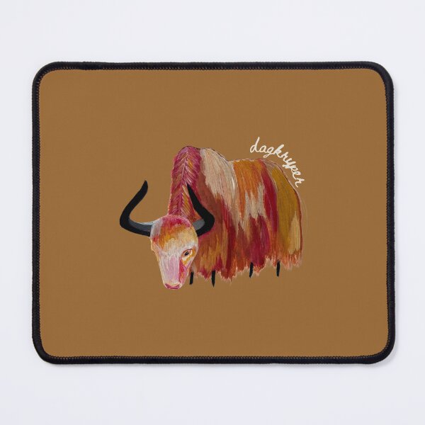 Item preview, Yak Grazing Highland Wildlife Painting Study designed and sold by dagkryper.