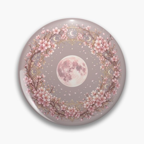 Item preview, Moonlit Sakura Celestial Wreath designed and sold by MoonSoul Studio.