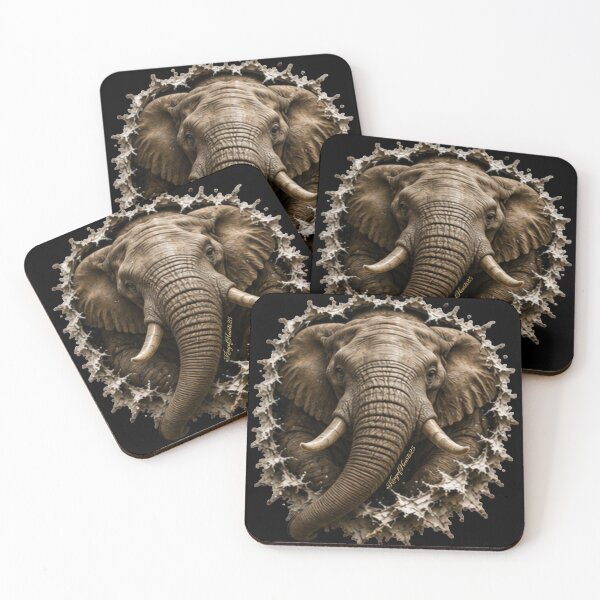 Item preview, Cosmic Guardian Elephant – Ancient Wisdom and Strength designed and sold by KingofHearts25.