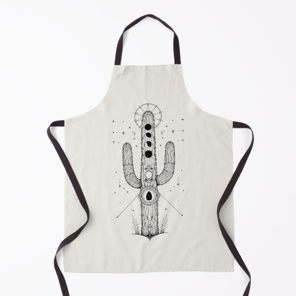 Item preview, Mystical Desert Cactus Fine Line Art designed and sold by Cozy Aesthetic design .