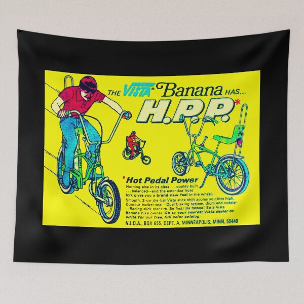 Item preview, 1960s Banana Bicycle ad designed and sold by Dlt1981.