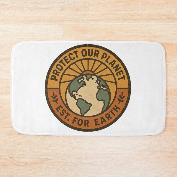 Item preview, Vintage Earth Guardian Retro Save Planet Badge Patch designed and sold by minynature.