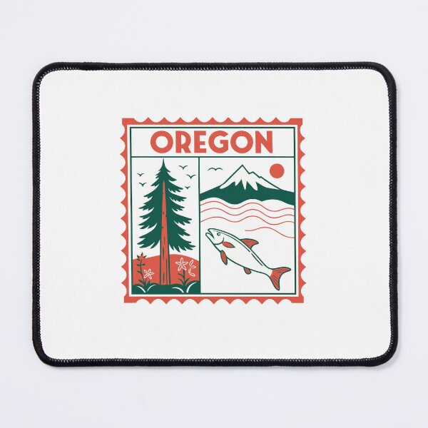 Item preview, Oregon Pacific Northwest Outdoors Fishing Hiking Traveler State Pride designed and sold by Simsimah26Parks.