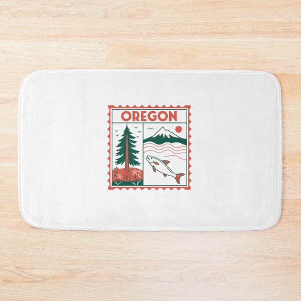 Item preview, Oregon Pacific Northwest Outdoors Fishing Hiking Traveler State Pride designed and sold by Simsimah26Parks.