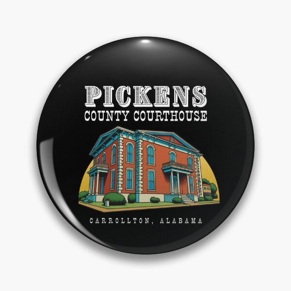 Item preview, Pickens County Courthouse (Carrollton, Alabama) Hero Graphic designed and sold by GhostlyWorld.