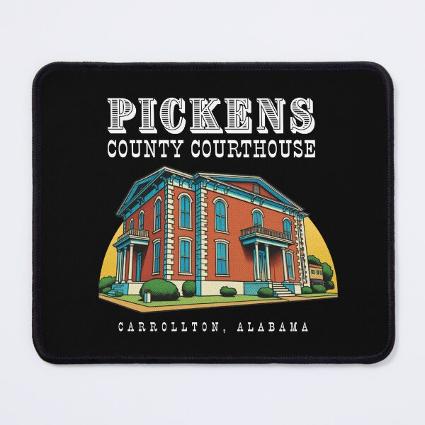 Item preview, Pickens County Courthouse (Carrollton, Alabama) Hero Graphic designed and sold by GhostlyWorld.