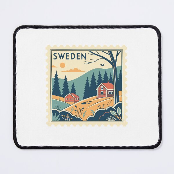 Item preview, Sweden Travel Landscape Scandinavian Nordic Heritage Vacation designed and sold by Simsimah26Parks.