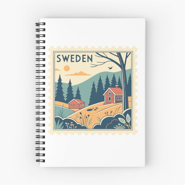 Item preview, Sweden Travel Landscape Scandinavian Nordic Heritage Vacation designed and sold by Simsimah26Parks.