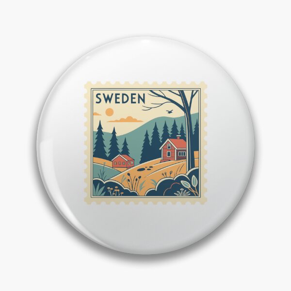 Item preview, Sweden Travel Landscape Scandinavian Nordic Heritage Vacation designed and sold by Simsimah26Parks.