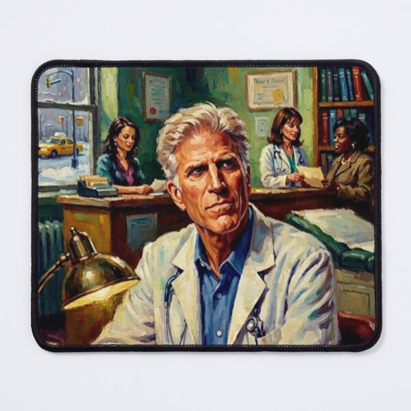 Item preview, Becker Retro Sitcom Comedy Medical Office Doctor Tribute Art TV Show Poster designed and sold by Art's Diner.