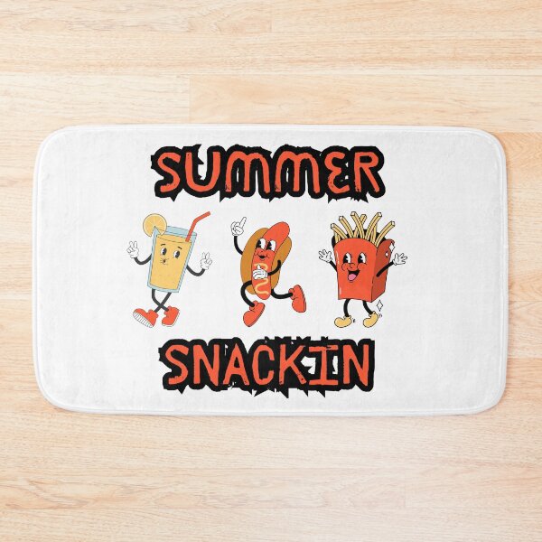 Item preview, Retro snacks for summer designed and sold by Sailing Llamas.