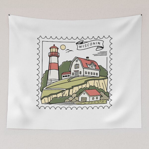 Item preview, Wisconsin State Travel Souvenir Home State Pride designed and sold by Simsimah26Parks.