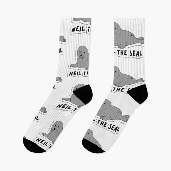 Item preview, Neil the seal designed and sold by Shresart ✨.