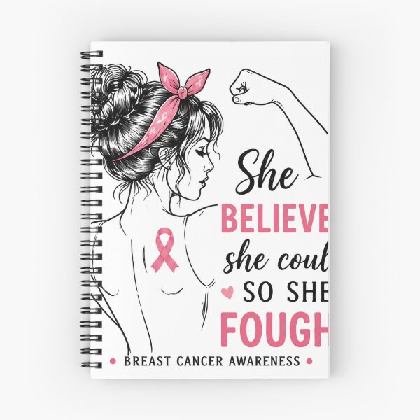 Item preview, She Believed She Fought Breast Cancer Design designed and sold by ⭐ AURA STUDIO.
